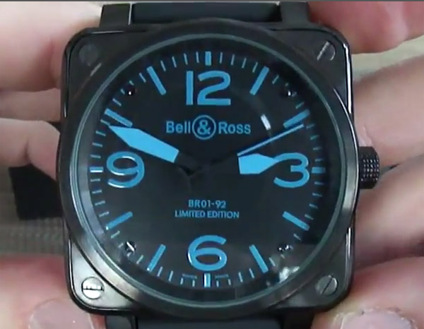 Bell & Ross Carbon Replica horloge