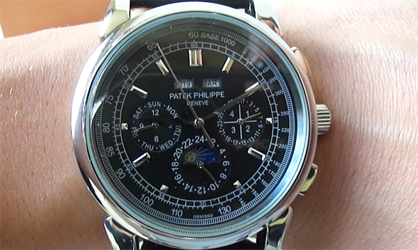 Patek Philippe Perpetual Chronograph replica horloge