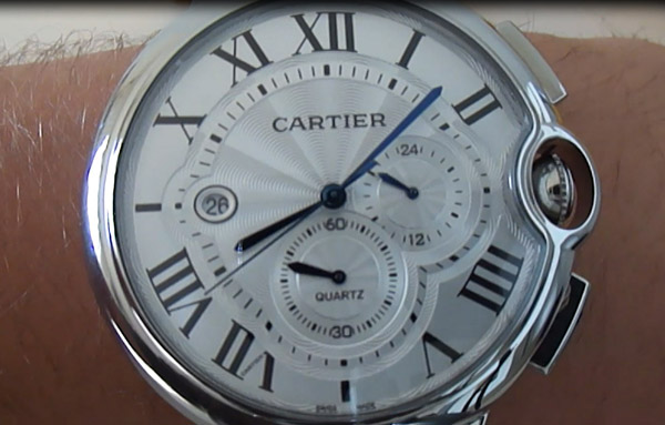 Cartier Ballon Bleu XL replica horloge