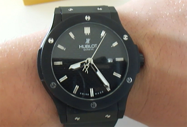 Hublot Classic Fusion allemaal zwart replica horloge beoordeling