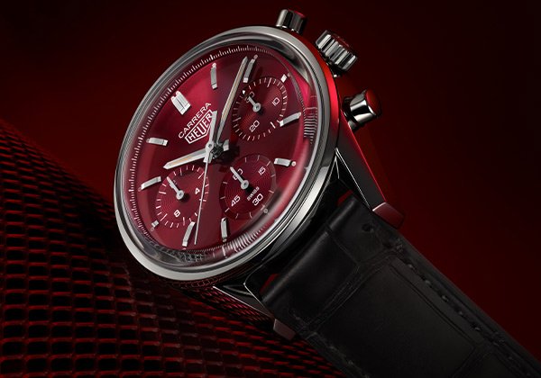 Tag Heuer Carrera Red Dial Limited Edition Horloges